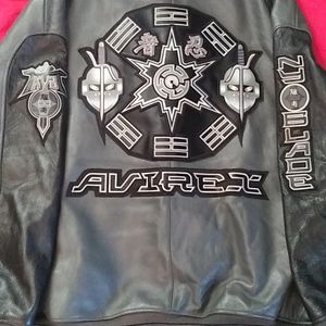 Avirex Genuine Leather Jacket Size 6XL
